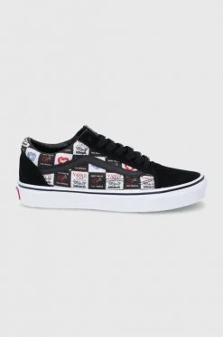 Γυναικεία Χαμηλά Πάνινα παπούτσια Vans Ua Old Skool χρώμα: μαύρο