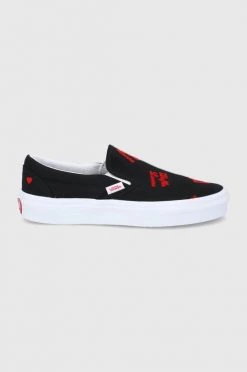 Γυναικεία Χαμηλά Πάνινα παπούτσια Vans Ua Classic Slip-on χρώμα: μαύρο