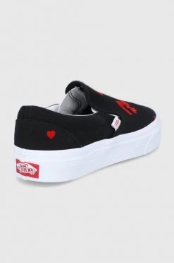 Γυναικεία Χαμηλά Πάνινα παπούτσια Vans Ua Classic Slip-on χρώμα: μαύρο -Vans Κατάστημα unnamed file 2417