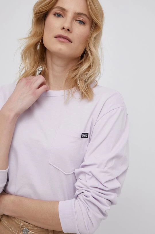 Γυναικεία Μακρυμάνικο Βαμβακερό πουκάμισο με μακριά μανίκια Vans μοβ 6 Γυναικεία Μακρυμάνικο Βαμβακερό πουκάμισο με μακριά μανίκια Vans μοβ - Image 4