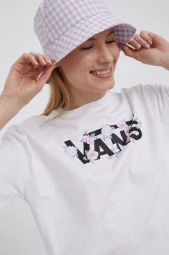 Γυναικεία Κοντομάνικο Βαμβακερό μπλουζάκι Vans άσπρο -Vans Κατάστημα unnamed file 2450