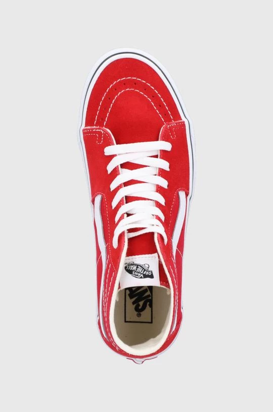 Γυναικεία Ψηλά Πάνινα παπούτσια Vans κόκκινο 6 Γυναικεία Ψηλά Πάνινα παπούτσια Vans κόκκινο - Image 4