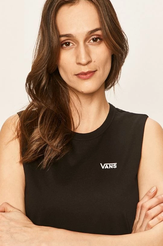 Γυναικεία Αμάνικος Vans - Top μαύρο 3 Γυναικεία Αμάνικος Vans - Top μαύρο