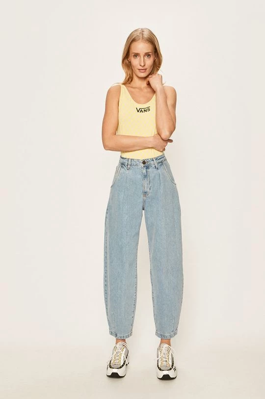 Γυναικεία Αμάνικος Vans - Top κίτρινο 4 Γυναικεία Αμάνικος Vans - Top κίτρινο - Image 2