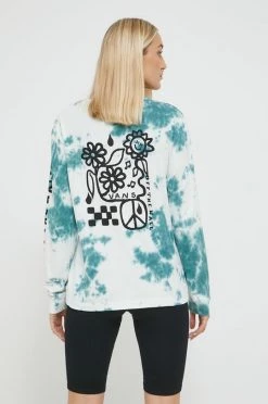 Γυναικεία Μακρυμάνικο Βαμβακερή μπλούζα με μακριά μανίκια Vans χλωμό λευκό -Vans Κατάστημα unnamed file 2687