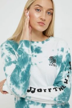 Γυναικεία Μακρυμάνικο Βαμβακερή μπλούζα με μακριά μανίκια Vans χλωμό λευκό -Vans Κατάστημα unnamed file 2688