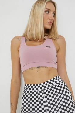 Γυναικεία Αμάνικος Top Vans ροζ