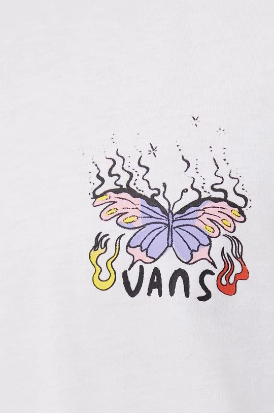 Γυναικεία Κοντομάνικο Βαμβακερό μπλουζάκι Vans X Ashley άσπρο 6 Γυναικεία Κοντομάνικο Βαμβακερό μπλουζάκι Vans X Ashley άσπρο - Image 4