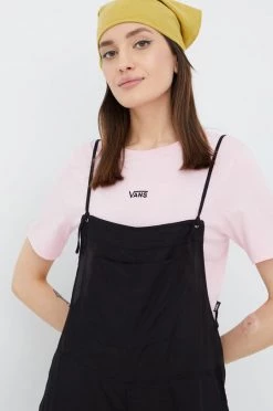 Γυναικεία Κοντομάνικο Βαμβακερό μπλουζάκι Vans ροζ