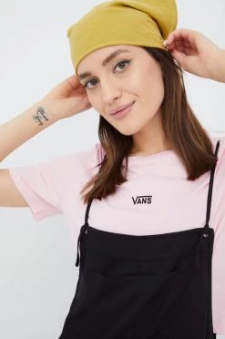 Γυναικεία Κοντομάνικο Βαμβακερό μπλουζάκι Vans ροζ -Vans Κατάστημα unnamed file 2777