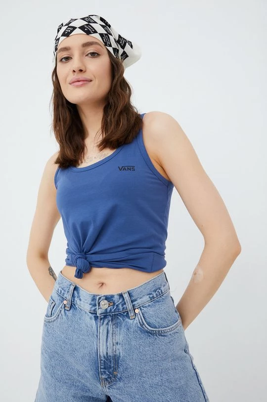 Γυναικεία Αμάνικος Top Vans ναυτικό μπλε 3 Γυναικεία Αμάνικος Top Vans ναυτικό μπλε