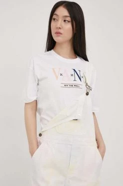 Γυναικεία Κοντομάνικο Βαμβακερό μπλουζάκι Vans άσπρο -Vans Κατάστημα unnamed file 2812