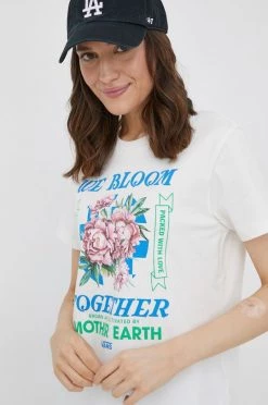 Γυναικεία Κοντομάνικο Βαμβακερό μπλουζάκι Vans μπεζ -Vans Κατάστημα unnamed file 2817