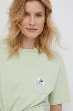 Γυναικεία Κοντομάνικο Βαμβακερό μπλουζάκι Vans πράσινο -Vans Κατάστημα unnamed file 2947