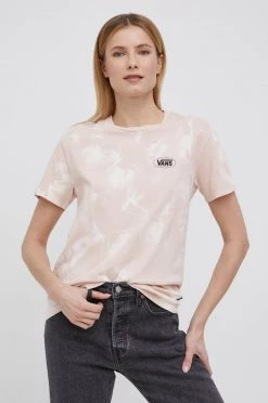 Γυναικεία Κοντομάνικο Βαμβακερό μπλουζάκι Vans ροζ -Vans Κατάστημα unnamed file 2966