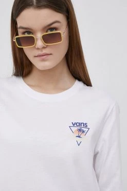 Γυναικεία Μακρυμάνικο Vans - Βαμβακερό πουκάμισο με μακριά μανίκια λευκό -Vans Κατάστημα unnamed file 3004