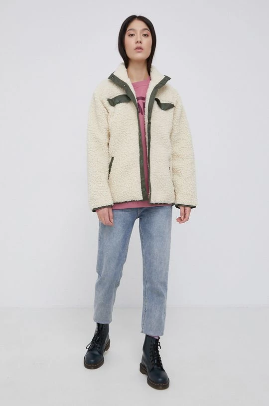 Γυναικεία Κοντά μπουφάν Μπουφάν Vans χρώμα: κρεμ 4 Γυναικεία Κοντά μπουφάν Μπουφάν Vans χρώμα: κρεμ - Image 2