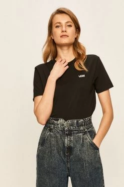 Γυναικεία Κοντομάνικο Vans - Μπλουζάκι μαύρο