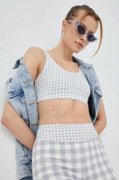 Γυναικεία Αμάνικος Top Vans μοβ