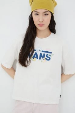 Γυναικεία Κοντομάνικο Βαμβακερό μπλουζάκι Vans μπεζ -Vans Κατάστημα unnamed file 3199