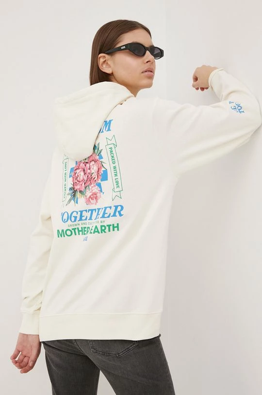 Γυναικεία Χωρίς φερμουάρ Μπλούζα Vans χρώμα: μπεζ, 3 Γυναικεία Χωρίς φερμουάρ Μπλούζα Vans χρώμα: μπεζ,