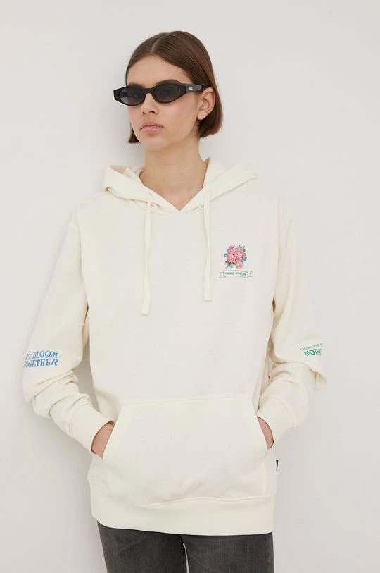 Γυναικεία Χωρίς φερμουάρ Μπλούζα Vans χρώμα: μπεζ, 5 Γυναικεία Χωρίς φερμουάρ Μπλούζα Vans χρώμα: μπεζ, - Image 3