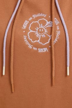 Γυναικεία Χωρίς φερμουάρ Μπλούζα Vans X Emma Mulholland On Holiday καφέ, με κουκούλα -Vans Κατάστημα unnamed file 325