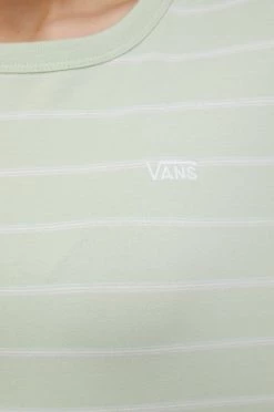 Γυναικεία Κοντομάνικο Μπλουζάκι Vans χρώμα: πράσινο -Vans Κατάστημα unnamed file 3261