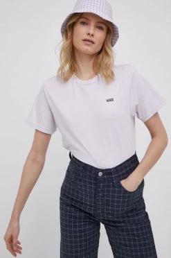 Γυναικεία Κοντομάνικο Βαμβακερό μπλουζάκι Vans μοβ -Vans Κατάστημα unnamed file 3271