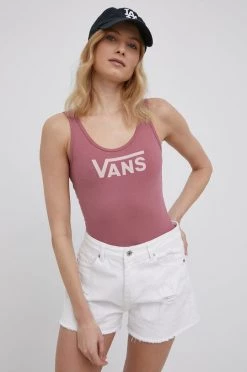 Γυναικεία Αμάνικος Top Vans χρώμα: ροζ -Vans Κατάστημα unnamed file 3277