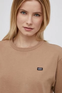 Γυναικεία Κοντομάνικο Βαμβακερό μπλουζάκι Vans καφέ -Vans Κατάστημα unnamed file 3292