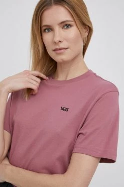 Γυναικεία Κοντομάνικο Βαμβακερό μπλουζάκι Vans ροζ -Vans Κατάστημα unnamed file 3302
