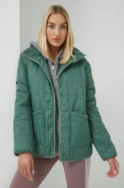 Γυναικεία Κοντά μπουφάν Μπουφάν Vans πράσινο,
