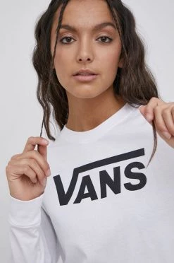Γυναικεία Μακρυμάνικο Vans - Longsleeve λευκό