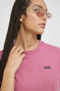 Γυναικεία Κοντομάνικο Βαμβακερό μπλουζάκι Vans μοβ -Vans Κατάστημα unnamed file 3503