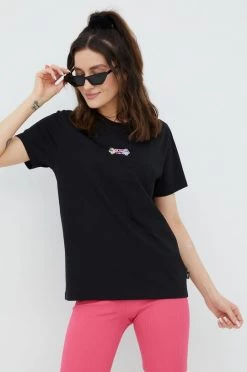 Γυναικεία Κοντομάνικο Βαμβακερό μπλουζάκι Vans μαύρο -Vans Κατάστημα unnamed file 3540