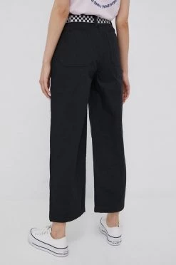 Γυναικεία Υφασμάτινα Παντελόνι Vans χρώμα: μαύρο, 8 Γυναικεία Υφασμάτινα Παντελόνι Vans χρώμα: μαύρο, -Vans Κατάστημα unnamed file 3568