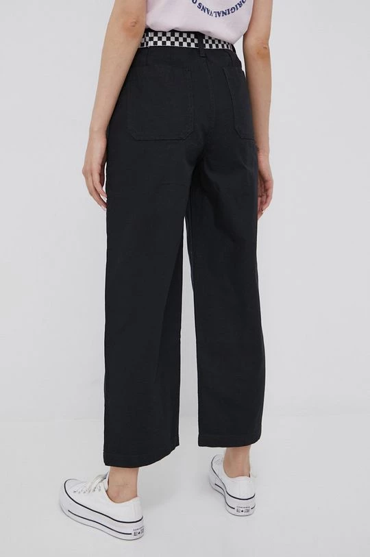 Γυναικεία Υφασμάτινα Παντελόνι Vans χρώμα: μαύρο, 5 Γυναικεία Υφασμάτινα Παντελόνι Vans χρώμα: μαύρο, - Image 3