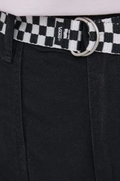 Γυναικεία Υφασμάτινα Παντελόνι Vans χρώμα: μαύρο, 9 Γυναικεία Υφασμάτινα Παντελόνι Vans χρώμα: μαύρο, -Vans Κατάστημα unnamed file 3569