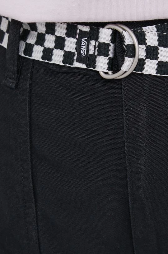 Γυναικεία Υφασμάτινα Παντελόνι Vans χρώμα: μαύρο, 6 Γυναικεία Υφασμάτινα Παντελόνι Vans χρώμα: μαύρο, - Image 4