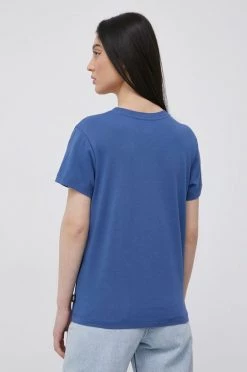 Γυναικεία Κοντομάνικο Βαμβακερό μπλουζάκι Vans μπλε -Vans Κατάστημα unnamed file 3581