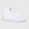 Γυναικεία Ψηλά Πάνινα παπούτσια Vans Ua Sk8-hi χρώμα: άσπρο