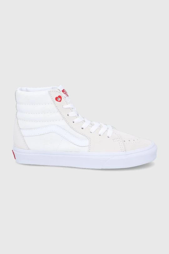 Γυναικεία Ψηλά Πάνινα παπούτσια Vans Ua Sk8-hi χρώμα: άσπρο 3 Γυναικεία Ψηλά Πάνινα παπούτσια Vans Ua Sk8-hi χρώμα: άσπρο