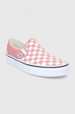 Γυναικεία Χαμηλά Πάνινα παπούτσια Vans Ua Classic Slip-on χρώμα: ροζ -Vans Κατάστημα unnamed file 3599