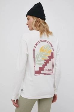 Γυναικεία Μακρυμάνικο Βαμβακερό πουκάμισο με μακριά μανίκια Vans άσπρο -Vans Κατάστημα unnamed file 3613