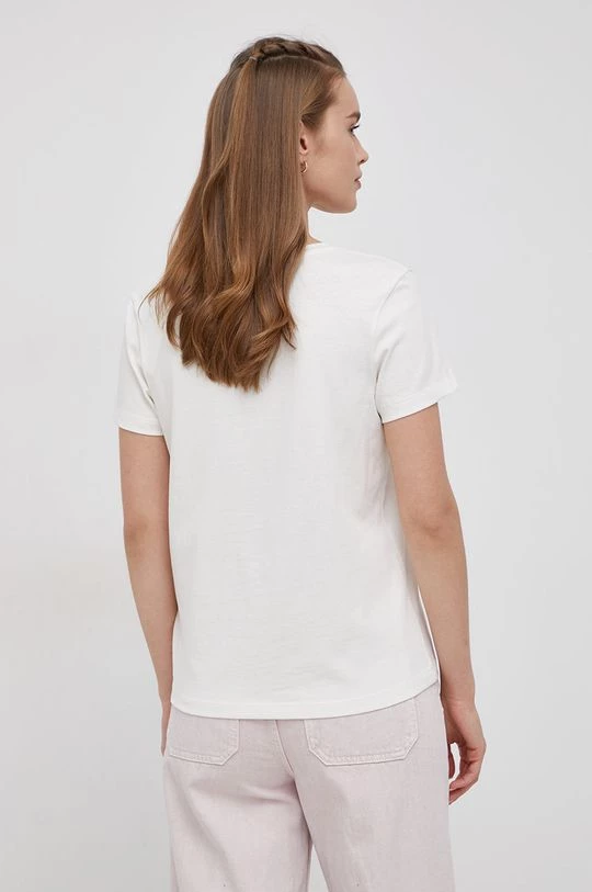 Γυναικεία Κοντομάνικο Βαμβακερό μπλουζάκι Vans κρεμ 5 Γυναικεία Κοντομάνικο Βαμβακερό μπλουζάκι Vans κρεμ - Image 3