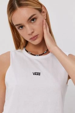 Γυναικεία Αμάνικος Top Vans χρώμα: άσπρο -Vans Κατάστημα unnamed file 3670