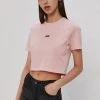 Γυναικεία Κοντομάνικο Μπλουζάκι Vans χρώμα: ροζ -Vans Κατάστημα unnamed file 3677