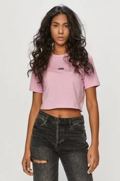 Γυναικεία Κοντομάνικο Vans - Μπλουζάκι ορχιδέα