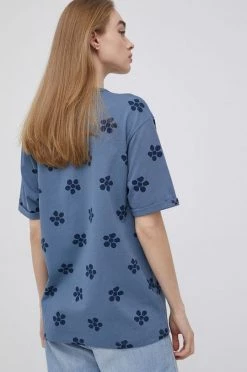 Γυναικεία Κοντομάνικο Βαμβακερό μπλουζάκι Vans μπλε -Vans Κατάστημα unnamed file 3773